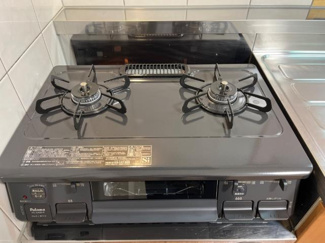 【キッチン】 | ガーデニングヒルズ | グリル付2口ガスコンロ