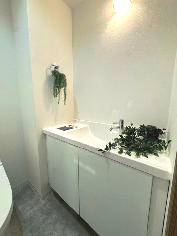 エステ・スクエア成瀬壱番館のトイレ|トイレ横手洗い場