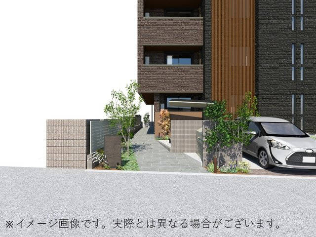 リヴェック柏Ⅱの外観パース