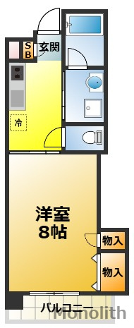 グランシャンブルの間取り