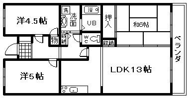 【間取り】 | サニーコート高松