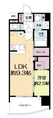 【間取り】 | セレニテ難波グランデノール