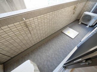 【バルコニー】 | スプランディッド安土町 | お洗濯にも便利なバルコニー付き
