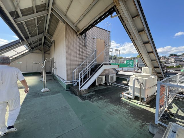 津山市沼　病院跡　のその他|屋上