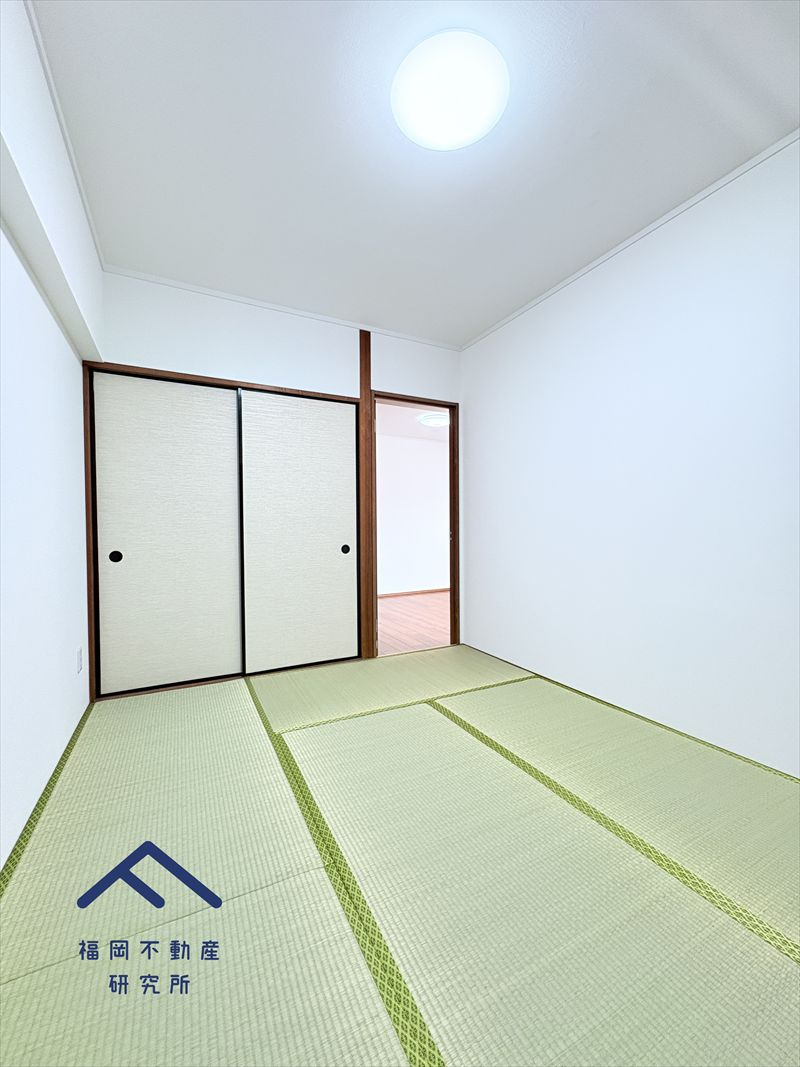 ロータリープラザ二日市の和室|約6帖の和室は広々押し入れ付きでホッとする空間です