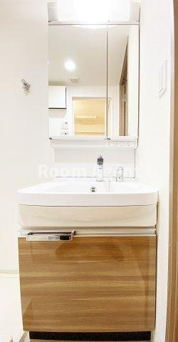 プレサンスジェネ鶴舞の洗面所