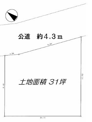 【土地図】 | 藤沢市下土棚　売地