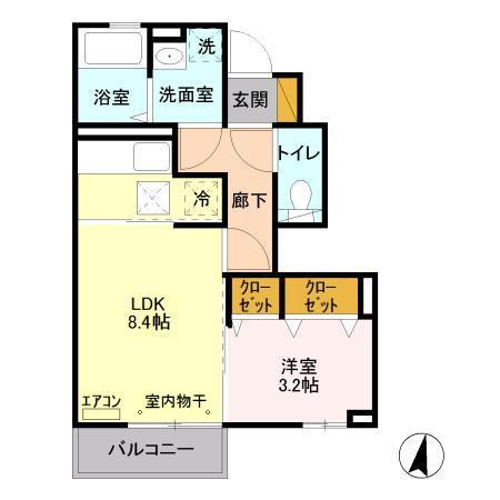 ベルフルールの間取り