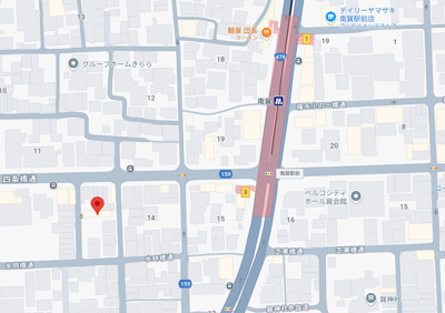 【地図】 | 検査済証あり！2017年建築　大阪市内の収益アパート