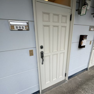 ベルハイツⅡの玄関