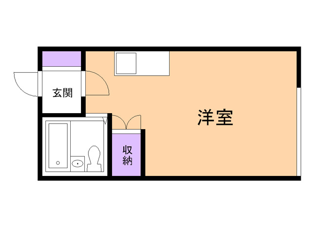 ベルハイツⅡの間取り