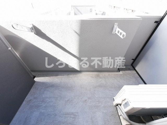 S-RESIDENCE天満Gracisのバルコニー