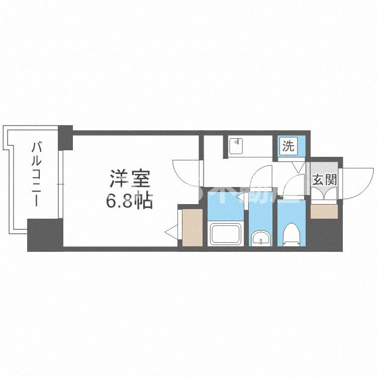 S-RESIDENCE天満Gracisの間取り