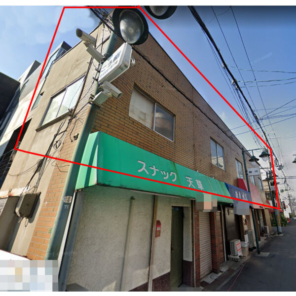 大阪市東淀川区豊新３丁目の店舗事務所の外観