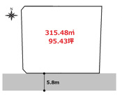 前橋市総社町総社売地　の画像
