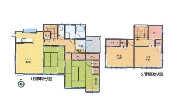 【間取り】 | 大室高原別荘地　戸建