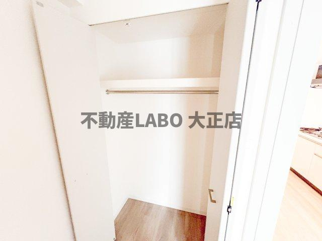 アプリーレ阿波座南の収納