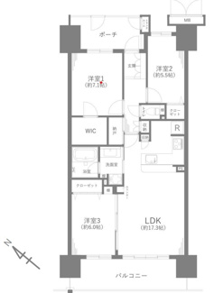 【間取り】 | シーブレス　 | 3LDK