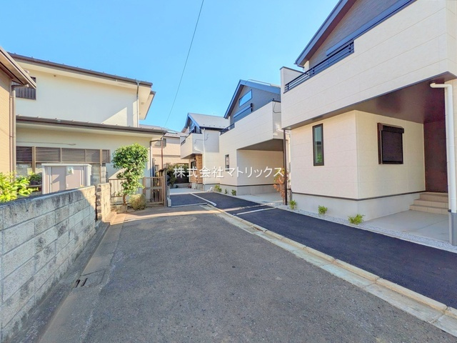 練馬区石神井町8丁目　21帖超リビング　ロフト×車庫付き戸建の外観|2号棟