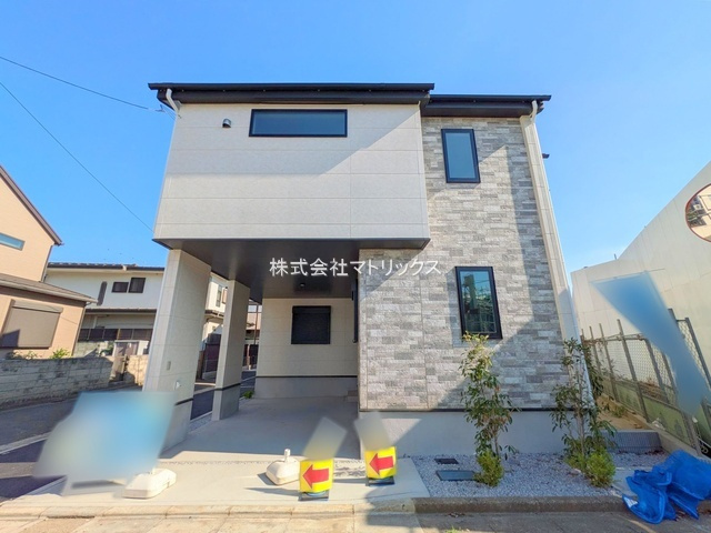 練馬区石神井町8丁目　21帖超リビング　ロフト×車庫付き戸建の外観|1号棟