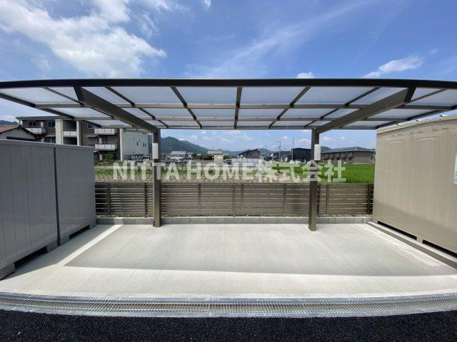 Belle ville杉の駐車場|屋根付きの駐輪場は無料です♪