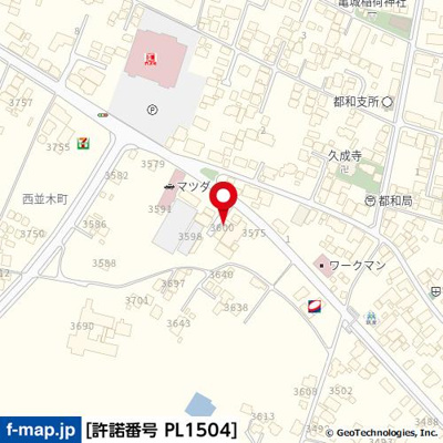 【地図】 | 西並木テナント