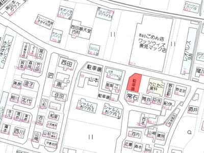【地図】 | 売地　南国市大そね甲　＠33.9