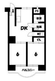 【間取り】 | 甲府市中央3丁目 セントラルマンション オーナーチェンジ  表面利回14.7％