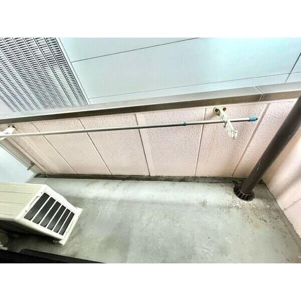 フラット鳴尾のバルコニー