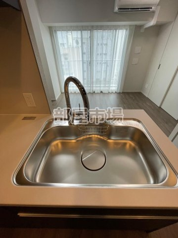 クレストコート上野のキッチン|シンク