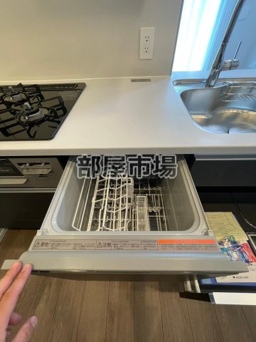クレストコート上野のキッチン|食洗機
