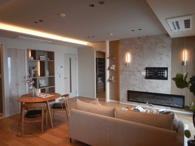 クロスエアタワーの居間・リビング