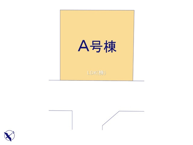 【区画図】 | 新築戸建／ふじみ野市西２丁目（全1棟）