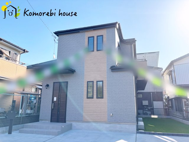 上尾市西宮下4丁目　新築一戸建て　Aの外観|落ち着いた雰囲気の外観です