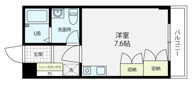 マリュンヌ金沢の間取り