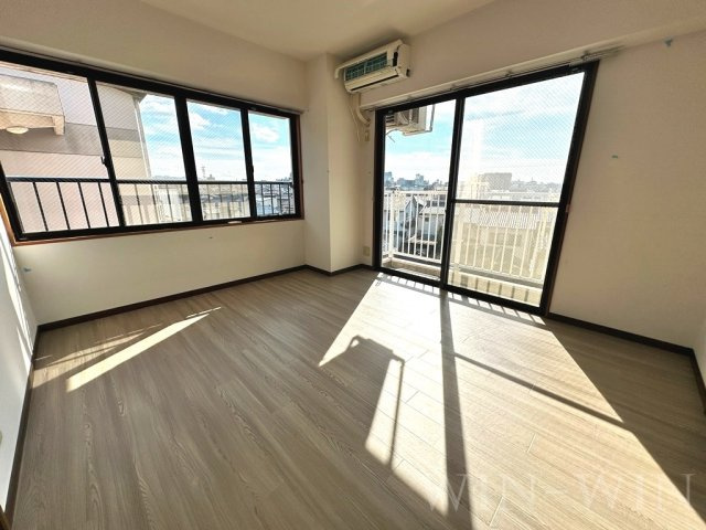 ハイツ船町の寝室
