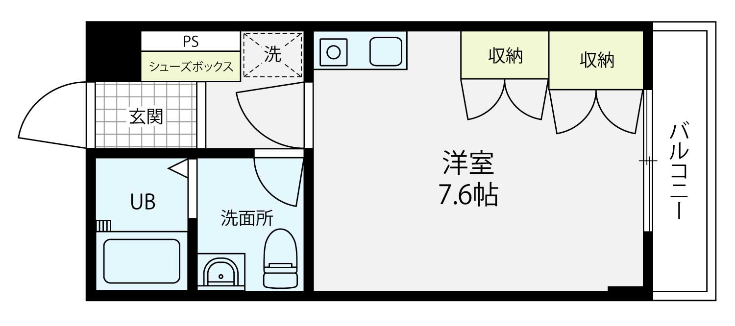 マリュンヌ金沢の間取り