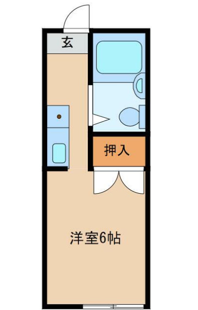 日の出コーポの間取り