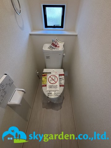 平塚市大島　新築戸建　全4棟3号棟のトイレ