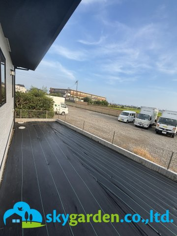 平塚市大島　新築戸建　全4棟3号棟の庭