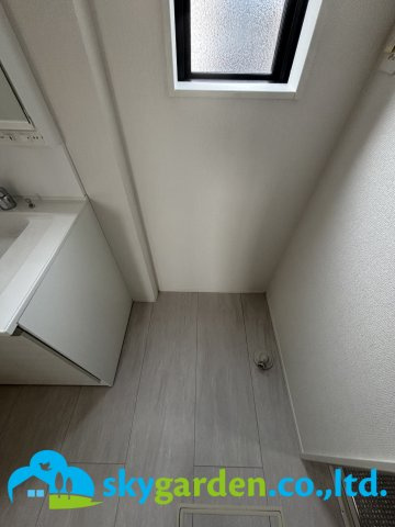 平塚市大島　新築戸建　全4棟3号棟のランドリースペース