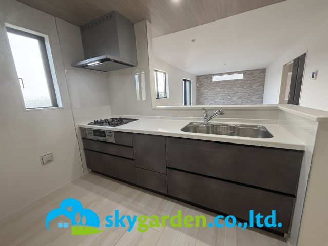 平塚市大島　新築戸建　全4棟3号棟のキッチン