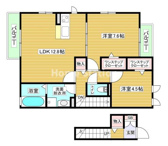 【間取り】 | エクシードベレーザ