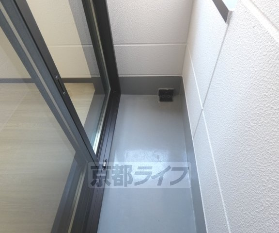 グラン堀川今出川のバルコニー