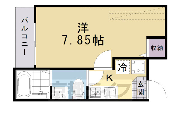グラン堀川今出川の間取り