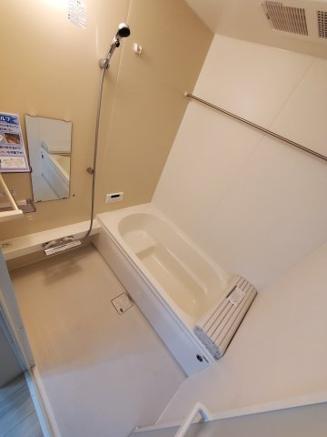 三郷市　新和1丁目　新築戸建　全1棟の浴室|施工例です