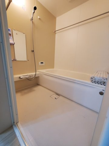 三郷市　新和1丁目　新築戸建　全1棟の浴室|施工例です