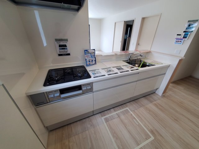 三郷市　新和1丁目　新築戸建　全1棟のキッチン|施工例です