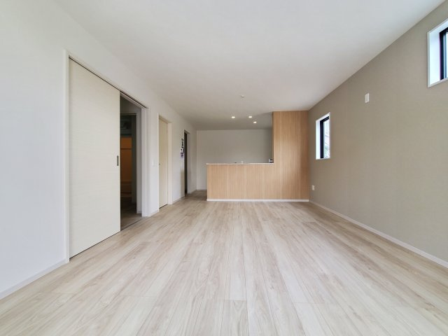 三郷市　新和1丁目　新築戸建　全1棟の居間・リビング|施工例です