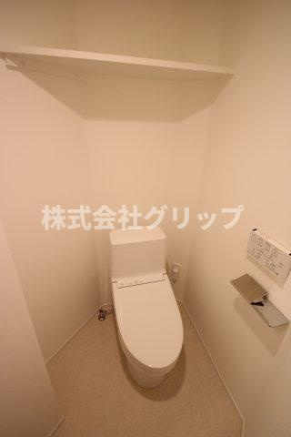 エストゥルース横浜蒔田のトイレ